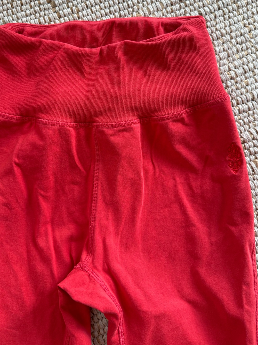 FP Movement by Free People Red High-Waist Capris